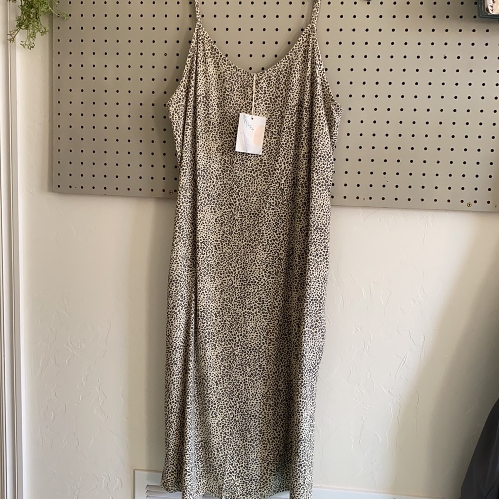 Thread & Supply Leopard Midi Dress